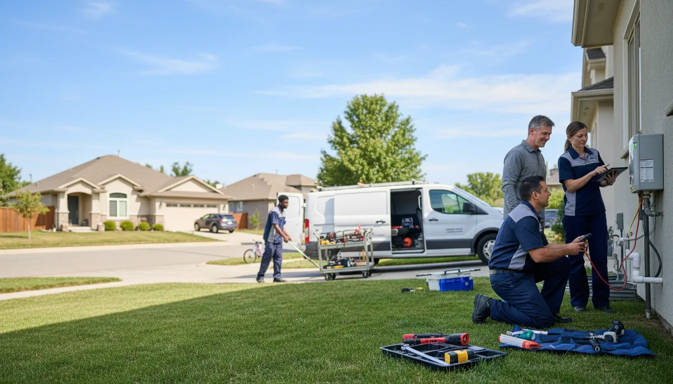 Tankless water heater service in Connellsville, PA